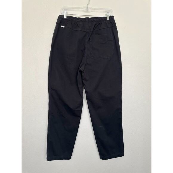 Thisisneverthat Easy Pant Pull On Straight Leg Washed Black Cotton Street Men M - Picture 6 of 15